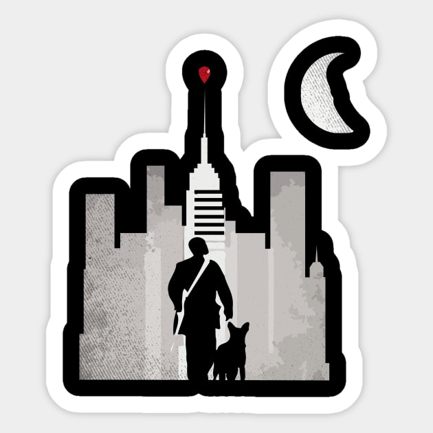 I Am Legend Sticker by TEEWEB